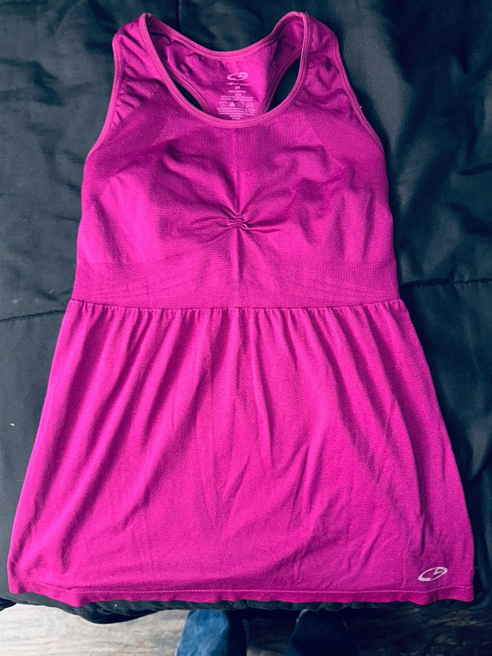 Champion Magenta Racerback Tank Dress